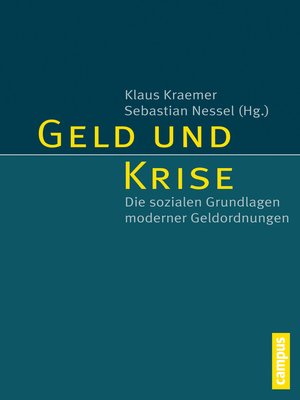 cover image of Geld und Krise
